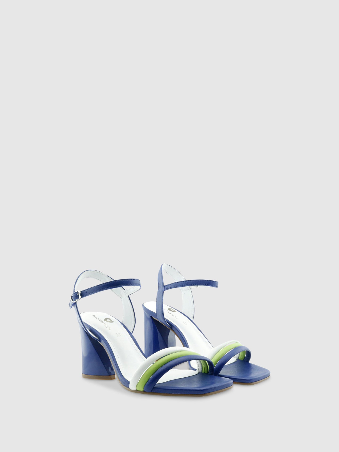 PARODI SHOES Sandálias de Salto 77/1623 Navy